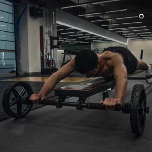 Abdominal wheel, automatic rebound, men and women's abdominal equipment, abdominal muscle training, abdominal curling machine - Image 2
