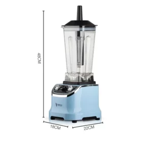 European Regulation Blender Household Commercial Smoothie Machine 1800W Soy Milk Fruit Juicer Electric Blender - Image 6