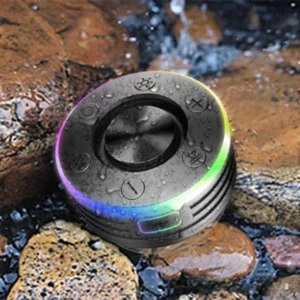 Waterproof Bluetooth Speaker with FM Radio, Hi-Fi Sound Wireless Mini Speaker Shower,Portable Outdoor Music Player Voice Control - Image 5