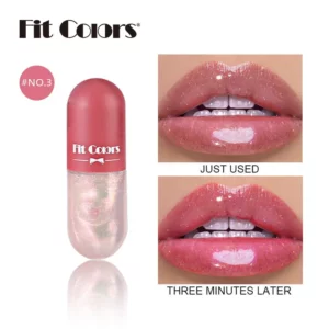 Mini Capsule Liquid Lip Blam Moisturizing Transparent Color Changing Lip Plumping Oil Mirror Jelly Plumping Lip Gloss Cosmetic - Image 6