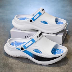 Summer Men's Slippers Indoor Outdoor Sandals Beach Massage Comfortable Soft Slides Clogs Casual Shoes Home Men Outdoor Sandals - Image 1