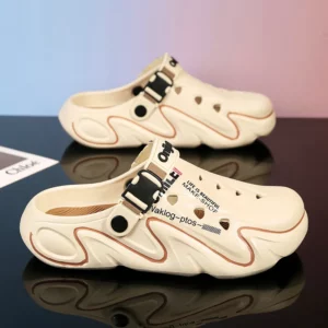 2025 Summer Men's Outdoor Sandals Slippers Beach Comfortable Slides Soft Clogs Men Casual Water Garden Shoes Men Beach Sandals - Image 6