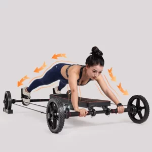 Abdominal wheel, automatic rebound, men and women's abdominal equipment, abdominal muscle training, abdominal curling machine - Image 6