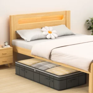 1PC large clothes storage bag under bed Foldable quilt clothes storage bag doggy bag Bedroom dormitory organizer bag - Image 5