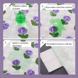 Urine Mattress Breathable Waterproof Washable Cotton Bed Cushion Ventilation Extralarge Size Diaper Nursing Simple Practical Mat - Image 4
