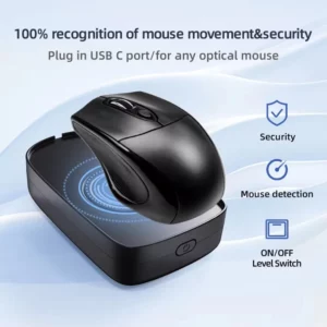 Undetectable Mouse Jiggler 5V 1A Simulate Mouse Mover Wired Wireless Mouse Compatible for Computer Awakening for Keeps PC Active - Image 3
