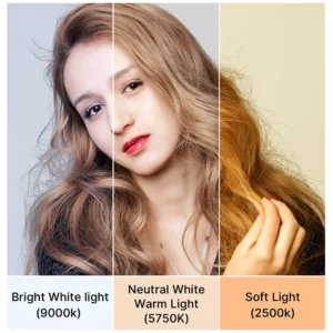 Ulanzi VL49 RGB Camera Light LED Video 2500K-9000K 800LUX Magnetic Mini Fill Light 3 Cold Shoe 2000mAh Type-C for Youtube - Image 3