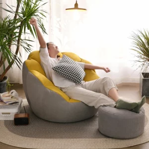 Lazy Sofa Pumpkin Chair Tatami Internet Celebrity Single Balcony Small Recliner Bedroom Living Room Leisure Bean Bag - Image 4