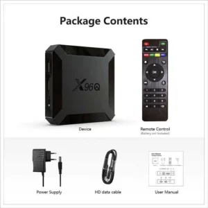 Android 10 X96Q TV Box 2GB 16GB Allwinner H313 Quad Core 4K Smart TV BOX Wifi X96 1GB 8GBSet Top Box - Image 6