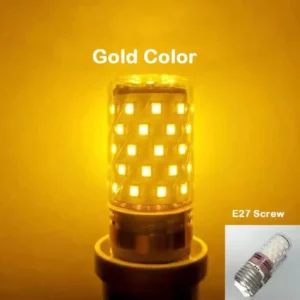 Bulb E27 LED Colorful Corn Bulb 12W Pink Red Blue Green Purple Golden 7Colors Lamp AC 220V Bulb Chandelier Decoration - Image 5
