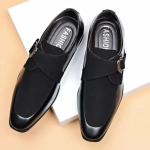 Retro Pointed Toe Moccasin Soft Male Casual Shoe Cowhide Elegant Low Price Pu Men's Leather Shoes Classic Original 2024 Trend - Image 4