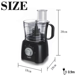 5 in 1 Stand Blender&Meat Grinder&Juicer&Grinding 400W Stainless Steel Kitchen Mixer Fruit Food Processor Ice Smoothies Sonifer - Image 6