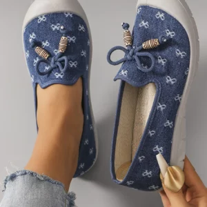 Spring New Women's Casual Sports Shoes Comfortable, Breathable, Lightweight, Wear resistant Lazy Shoes, Soft soled Flat Shoes - Image 2