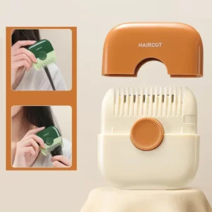 2 In 1 Baby HairCut And Hairdressing Comb Trim Bangs And Broken Hair Bangs Trimmer Manual Portable Children's Hair Clipper - Image 4