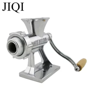 JIQI Hand Manual Meat Grinder Mincer Machine Sausage Table Crank Tool for Home Kitchen Cutter Slicer Beef - Image 3