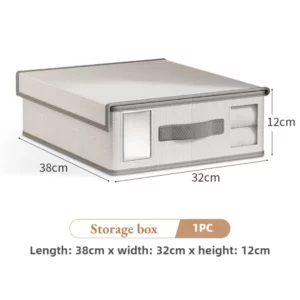 Thicken Clothes Organizer Pants Sweater Storage Cabinets Drawers Organizer Jeans Bed Sheet and Duvet Cover Storage Box - Image 6