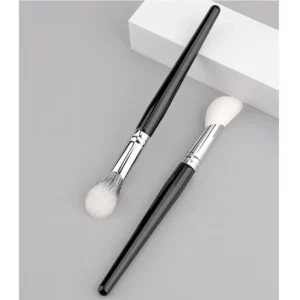 Goat Hair Blusher Brush Mimics Fingertip Aplication Stippling Powder Blusher Makeup Brushes Goat Hair Blush Make Up Tools - Image 5