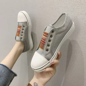2025 Low-cut Trainers Canvas Flat Shoes Women Casual Vulcanize Shoes New Women Summer Autumn Sneakers Ladies Sneakers Women - Image 6