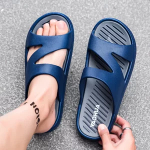 New Slippers Men's Summer Casual Shoes for Men Outdoor Comfortable Soft Sole Slides Beach Sandals Size 39-44 Zaoatos Hombre - Image 6
