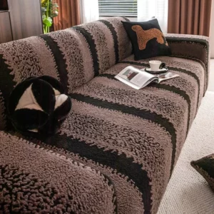 Autumn Winter Plush Cushion Luxury Sofa Cover Modern Home Decor for Living Room 1-5 Seater Lightweight Soft Sofa Protector Bedro - Image 3