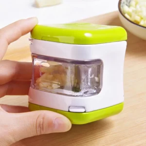 Garlic Press Slicer Manual Mincer Grater And Slicer Non-Slip Handle Ginger Spice Grinder Kitchen Gadget for Home Restaurant - Image 3