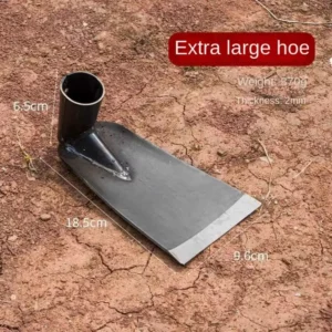 Durable Garden Hoe Household Outdoor Farming Tools Forging Weeding Hoe for Digging Soil Planting Vegetables Flowers - Image 3