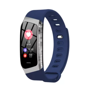 2023 New E18 Smart Heart Rate Blood Pressure Bracelet Color Screen Incoming Call SMS Reminder Reminder Trajectory Of Motion - Image 2