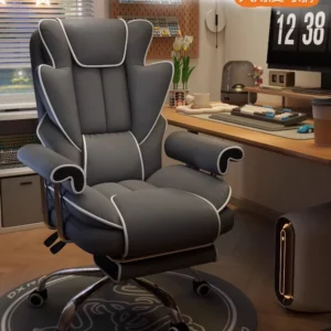 ErgoPro Gaming Chair for Men - Reclining Computer Desk Chair with Lumbar Support, Comfort Office Chair for Long Sitting - Image 2