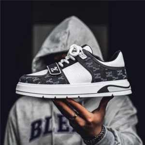 Men's Shoes Autumn Casual Shoes Soft Soled Sports Shoes New Trend Help Breathable Non-slip Board Shoes Fashion Shoes Board Shoes - Image 3