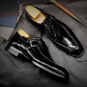 Fashion Men's Oxford Shoes 2024 Men's Formal Shoes Comfortable Wear-resistant Non-slip Male Office Shoe Zapatos De Vestir Hombre - Image 4