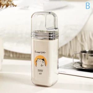 Travel Toothbrush Holder Cartoon Cute Toothbrush Cup Simple Portable Mouthwash Cup For Business Trip Home Camping - Image 4