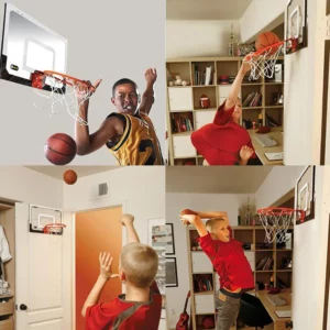 Kids Sports Toys Basketball Balls Toys for Boys Girls 3+ Years Old Wall Type Foldable Basketball Hoop Throw Outdoor Indoor Games - Image 5