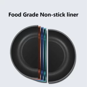 2L Multicooker for Car Truck 12V 24V Non-stick Electric Rice Cooker Food Steamer Stir-fry pan Car-mounted Hot pot Noodles Boiler - Image 4