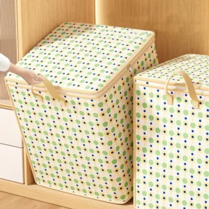 Portable Large Capacity Clothes Quilt Storage Bag Dust-proof Toy Home Moving Storage Bag Wardrobe Accessories - Image 2