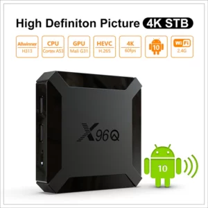 Android 10 X96Q TV Box 2GB 16GB Allwinner H313 Quad Core 4K Smart TV BOX Wifi X96 1GB 8GBSet Top Box - Image 2