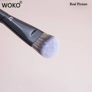 PRO 47 Foundation Brush Broom Foundation Shadow Brush Liquid Cream Blending Blush Angled Professional Makeup Brush Cosmetic Tool - Image 3