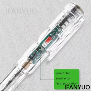 Intelligent Voltage Tester Pen AC Non-contact Induction Test Pencil Voltmeter Power Detector Electrical Screwdriver Indicator - Image 4