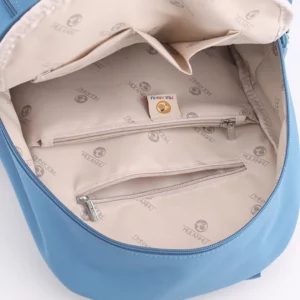 Waterproof Nylon Women's Backpack Designer High Quality Travel Bagpack Solid Color College Wind School Bag Casual Shoulder Sac - Image 3