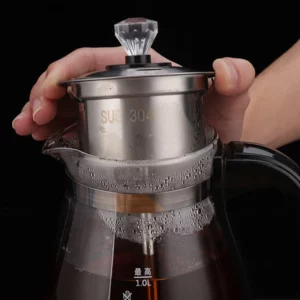 Tea Maker Glass Electric Steam Teapot Automatic Heat Preservation Samovar Kitchen Appliances Hot and Cool Kettle Tea Pot - Image 6