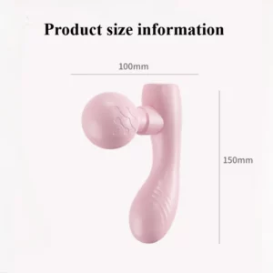New Mini Fascia Gun Vibrating Fast Rechargeable Dual Head Both Portable Mini Muscle Relaxation Full Body Universal Fascia Gun - Image 6