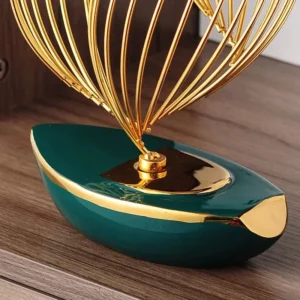 Abstract Ceramic Metal Sculpture Modern Home Decoration Living Room Desktop Office Decoration Accessories Crafts Gift W5315 - Image 5