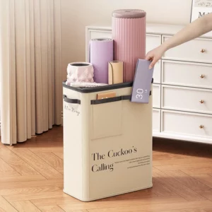 Yoga Storage Basket Sports Equipment Storage Foldable Miscellaneous Items Yoga Mat Organizer - Image 2