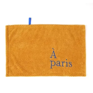 Nordic Hanging Hand Towel Home Embroidery Thickened Coral Velvet Absorbent Small Towel for Kitchen Bathroom Hankerchief - Image 4