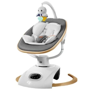 Luxury Baby Electric Rocking Chair Smart Rocking Touch Screen Baby Cradle Adjustable Wireless Timer with Doll for Baby Swing - Image 6