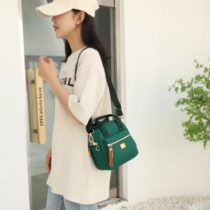 Nylon Lady's Handbag Waterproof Crossbody Bag Casual Messenger Bag Lady Cell Phone Clutch Bag Lightweight Shoulder Bag For Girl - Image 6