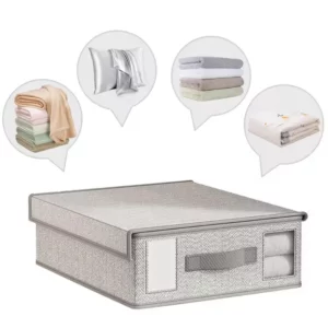 Thicken Clothes Organizer Pants Sweater Storage Cabinets Drawers Organizer Jeans Bed Sheet and Duvet Cover Storage Box - Image 4