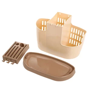 Multifunctional tableware storage rack plastic shelf chopsticks drain rack filter rack creative kitchen tools kitchen tools - Image 6