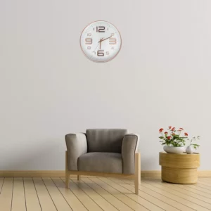 Modern Design Wall Clock Simple and Easy to Read Silent Non-ticking Wall Mounted Clock for Bedroom Living Room Sending Friends - Image 4