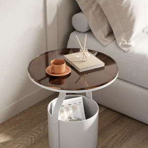Nordic Mobile Metal Nightstands, Bedside Tables, Storage Cabinet, Living Room, Sofa Side Table, Home Furniture Customized - Image 2