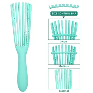 Hair Comb Detangling Brush Scalp Massage Hair Brush Detangler Brush for Curly Hair Thick Hair Octopus Hairbrush Women Men Salon - Image 5